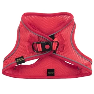 Friends Forever Red Mesh Reflective Dog Harness