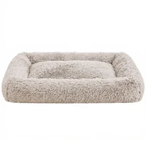 Friends Forever Tan Bolster Napper Dog Bed