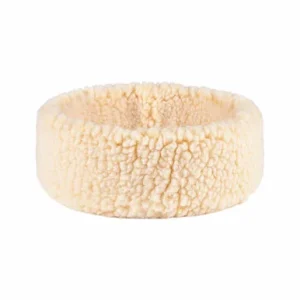 Friends Forever Tan Snuggly Fleece Round Pet Bed