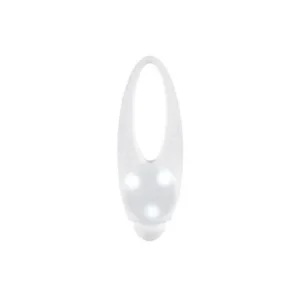 Friends Forever White LED Silicone Wrap Dog Safety Light