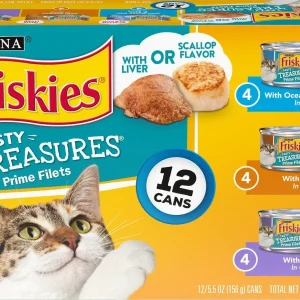 Friskies Tasty Treasures Variety Cat 2-12 / 5.5 oz