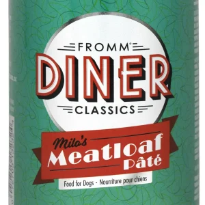 Fromm Diner Classics Milo's Meatloaf Pate Canned Dog Food 12.5 oz