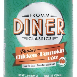 Fromm Diner Classics Paula's Chicken & Pumpkin Pate Canned Dog Food 12.5 oz