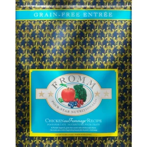 Fromm Four-Star Chicken Au Frommage Recipe Cat Food 10 lb