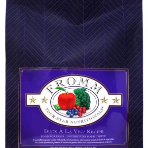 Fromm Four-Star Duck A La Veg Recipe Dog Food 12 lb