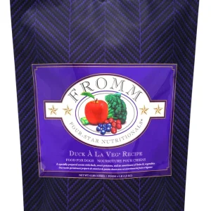 Fromm Four-Star Duck A La Veg Recipe Dog Food 4 lb
