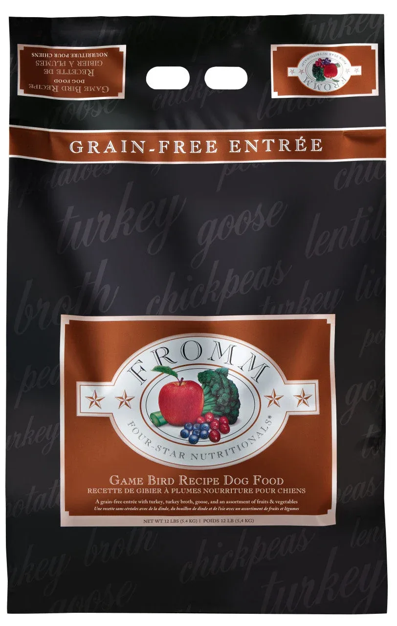 Fromm Four-Star Game Bird Recipe Dog Food 12 lb - Image 2