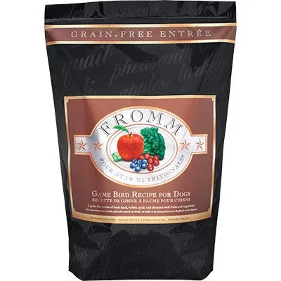 Fromm Four-Star Game Bird Recipe Dog Food 4 lb