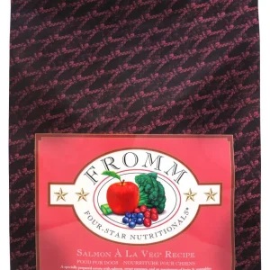 Fromm Four-Star Salmon A La Veg Recipe Dog Food 12 lb
