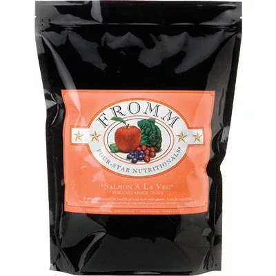 Fromm Four-Star Salmon ? La Veg? Recipe Cat Food 4 lb(D)