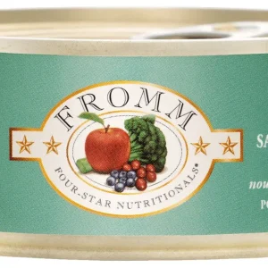 Fromm Four-Star Salmon & Tuna Pate Canned Cat Food 5.5 oz