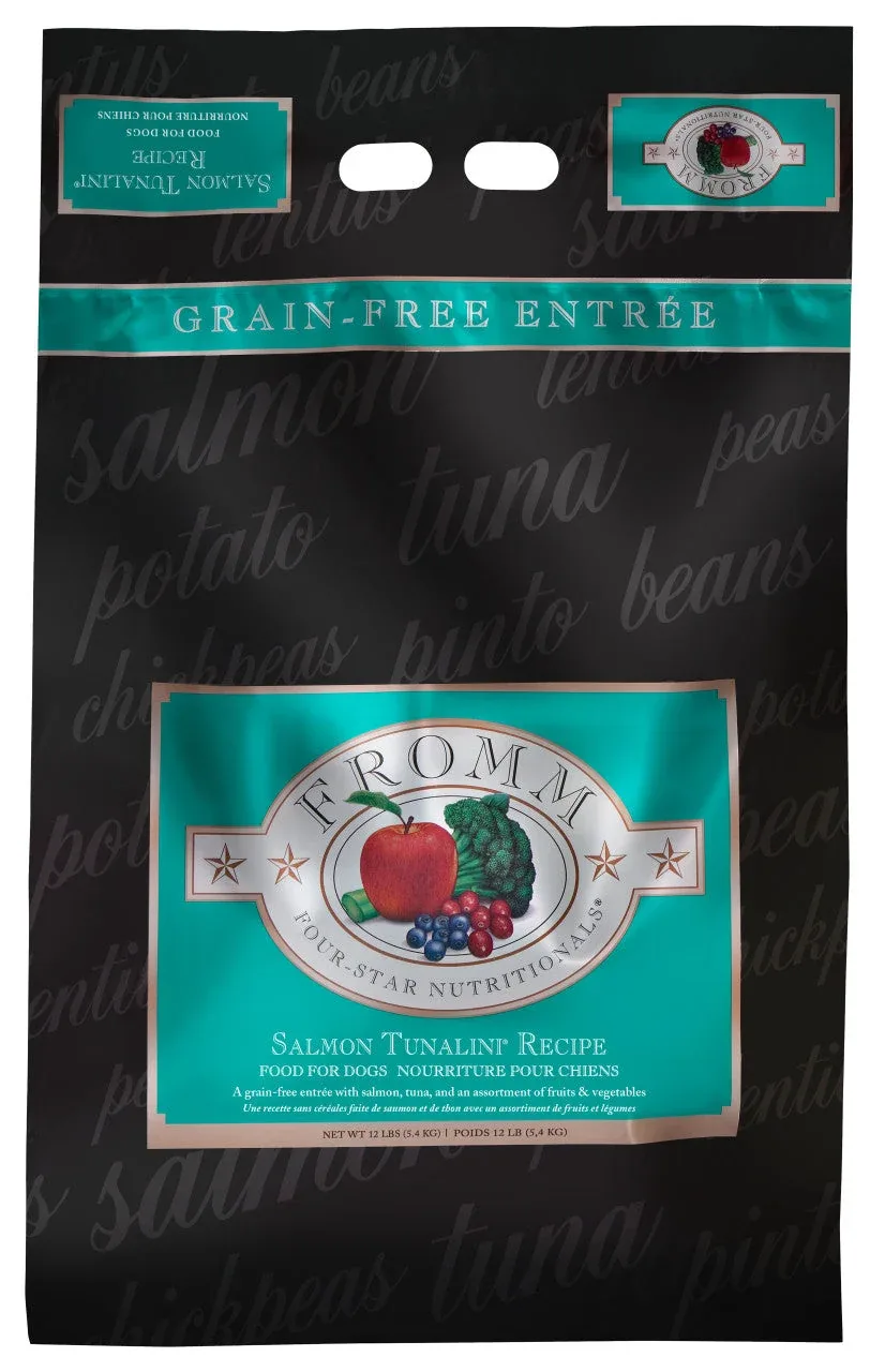 Fromm Four-Star Salmon Tunalini Recipe Dog Food 12 lb - Image 2