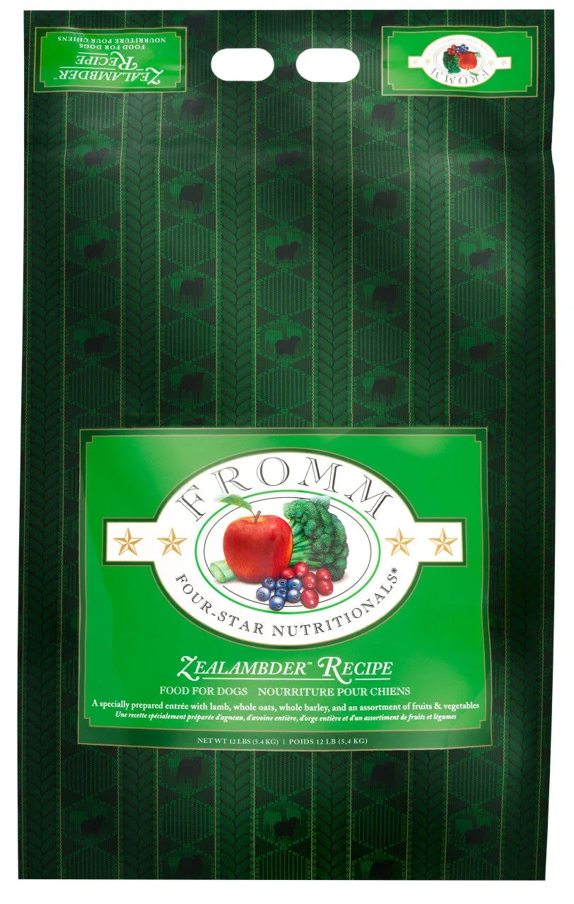 Fromm Four-Star Zealambder Recipe Dog Food 12 lb - Image 2