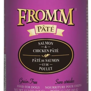 Fromm Gold Grain Free Salmon & Chicken Pate Canned Dog Food