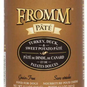 Fromm Turkey, Duck, & Sweet Potato Pate Canned Dog Food 12.2 oz