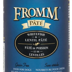 Fromm Whitefish & Lentil Pate Canned Dog Food 12.2 oz