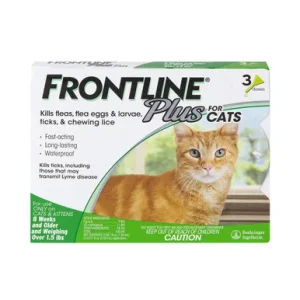 Frontline Plus Flea & Tick Treatment for Cats & Kittens