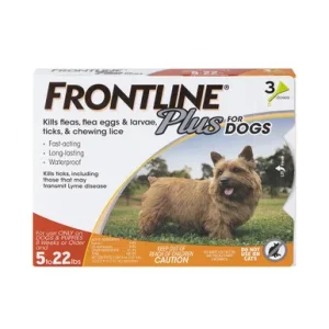 Frontline Plus Flea & Tick Treatment for Small Dogs & Puppies (5