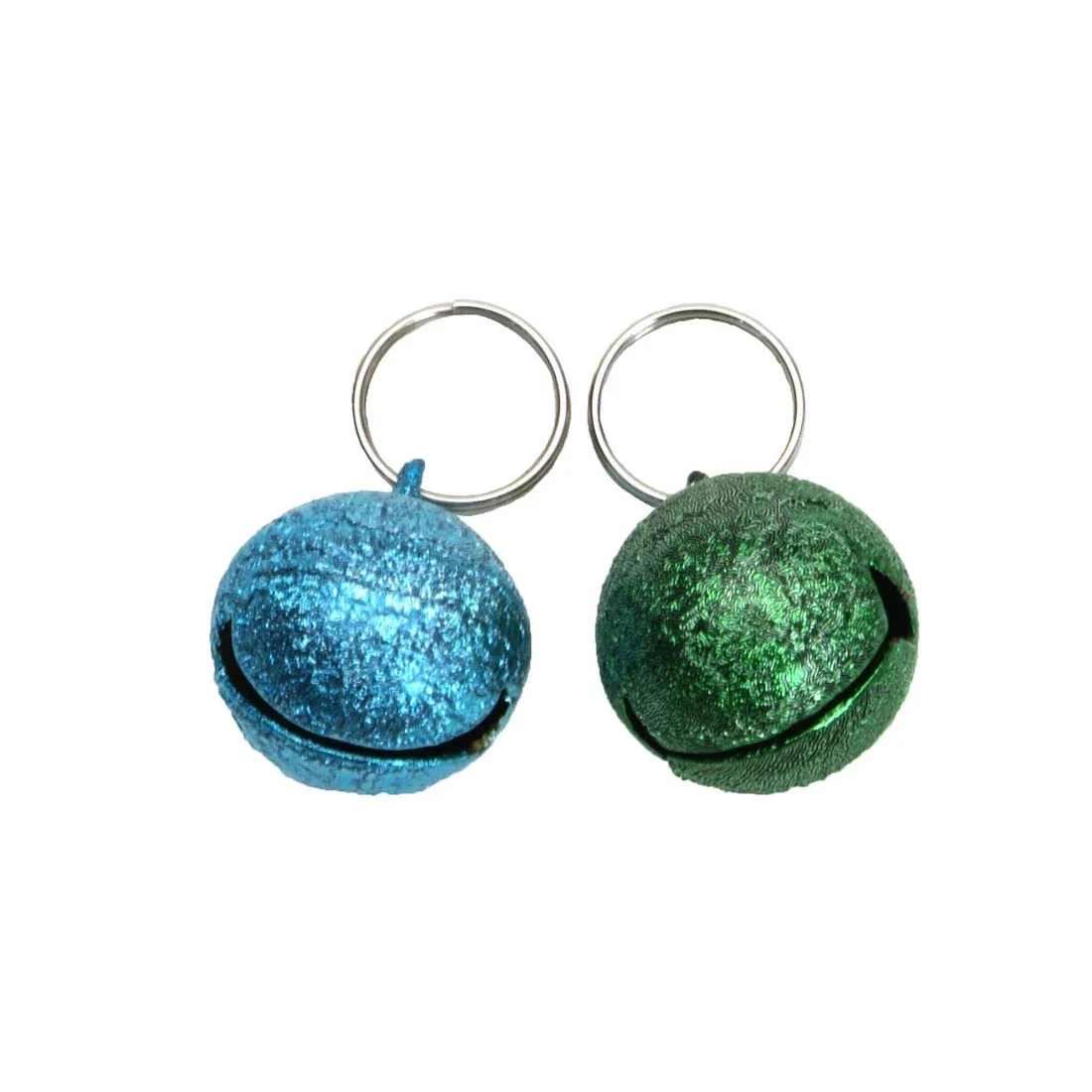Frosted Designer Cat Bells, Male Tones, 2 Pack