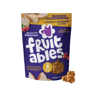 Fruitables Baked Dog Treats Chicken & Cranberry 12 oz