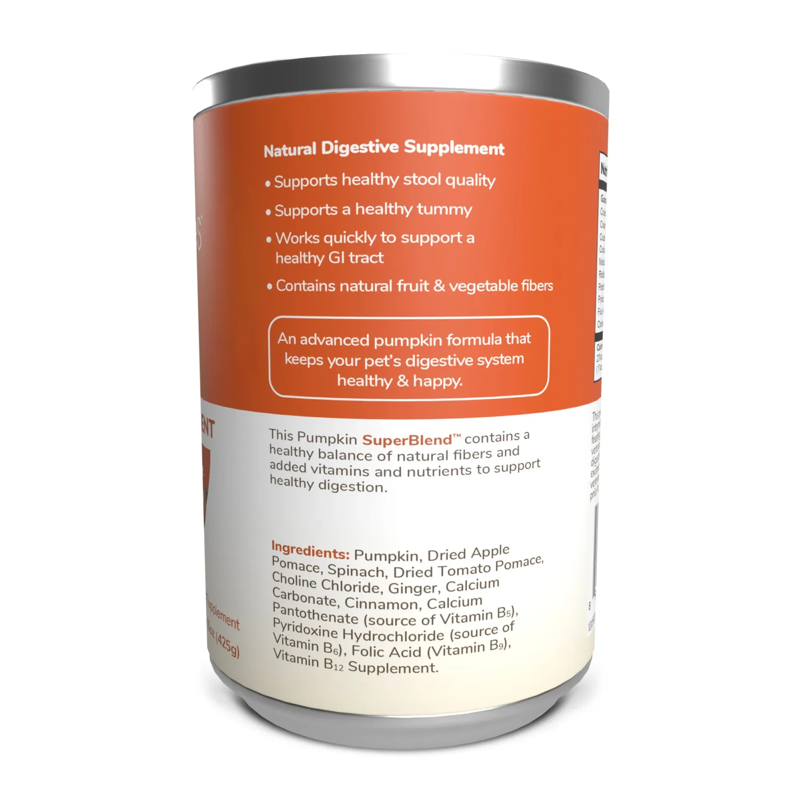 Fruitables Pumpkin Digestive Supplement 15oz - Image 2