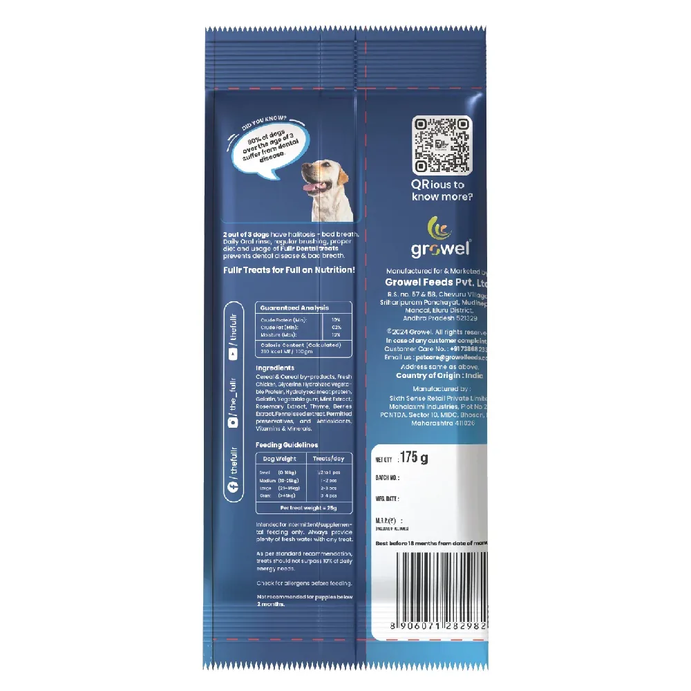 Fullr Dental Dog Treats - Image 2
