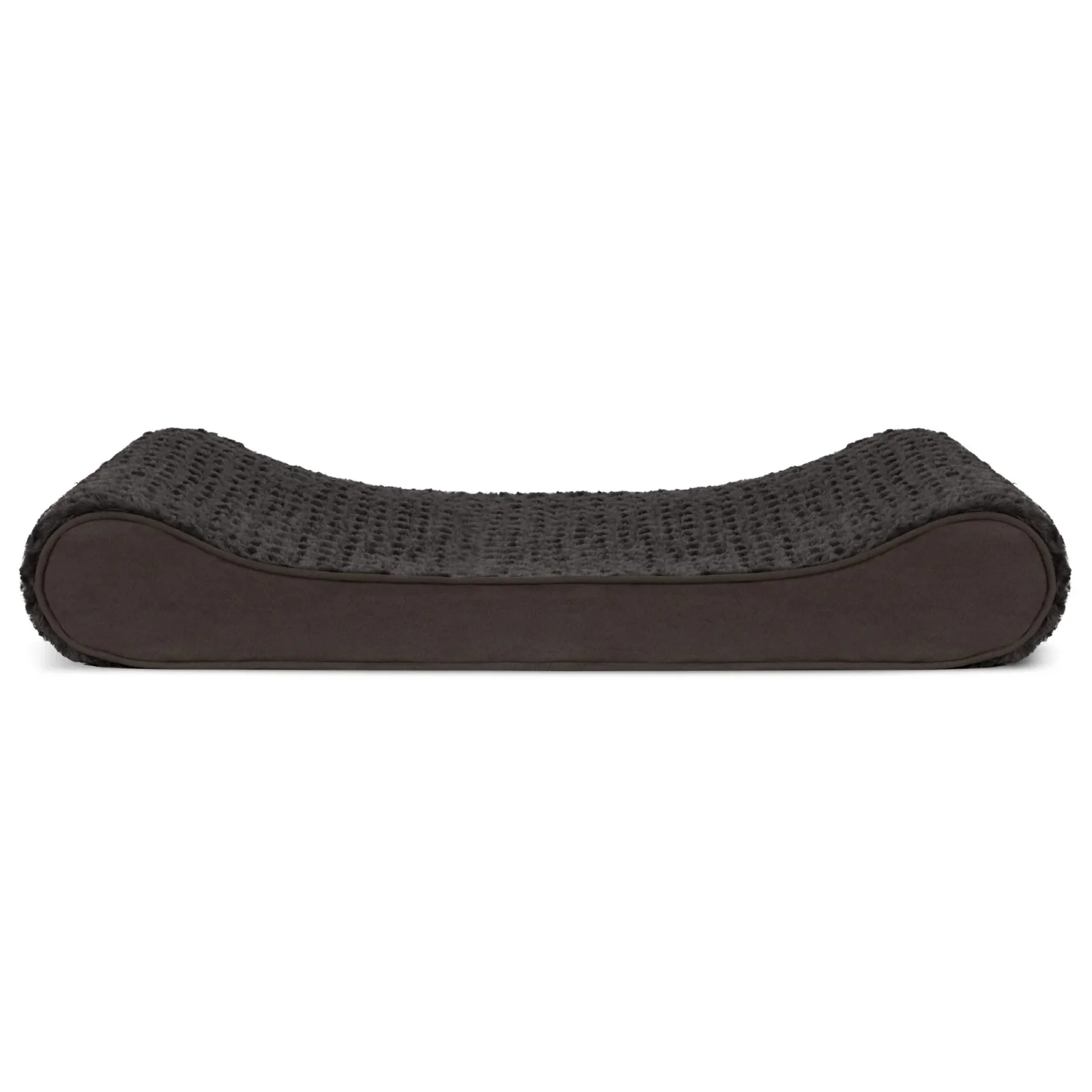 FurHaven Ultra Plush Luxe Lounger Orthopedic Dog Bed - Large, Chocolate - Image 2