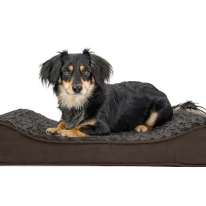 FurHaven Ultra Plush Luxe Lounger Orthopedic Dog Bed - Medium, Chocolate