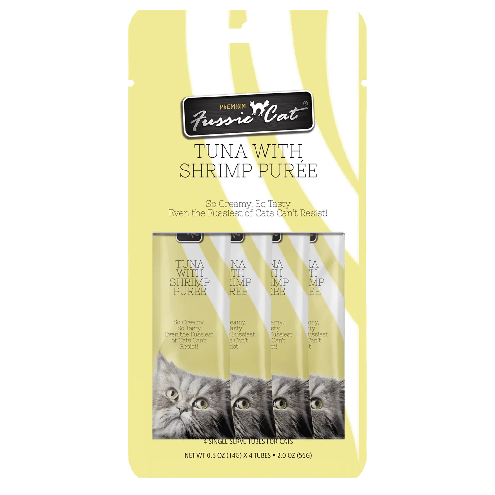 Fussie Cat 2oz Tuna & Shrimp Puree Cat Food