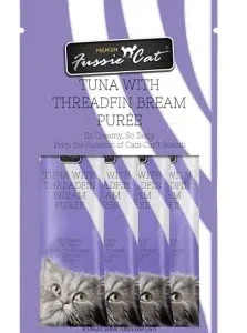 Fussie Cat Tuna with Threadfin Bream Puree Wet Cat Food, 2 oz.
