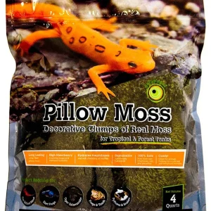 Galapagos Pillow Moss for Tropical & Forest Tanks Fresh Green 4 qt