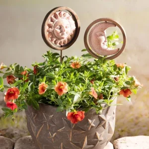 Ganz Sun and Moon Plant Picks