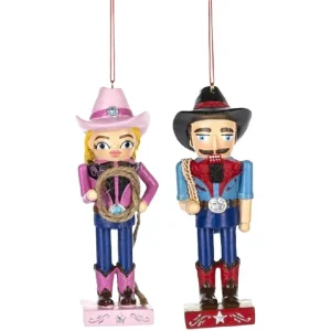 Ganz Western Nutcracker Ornaments