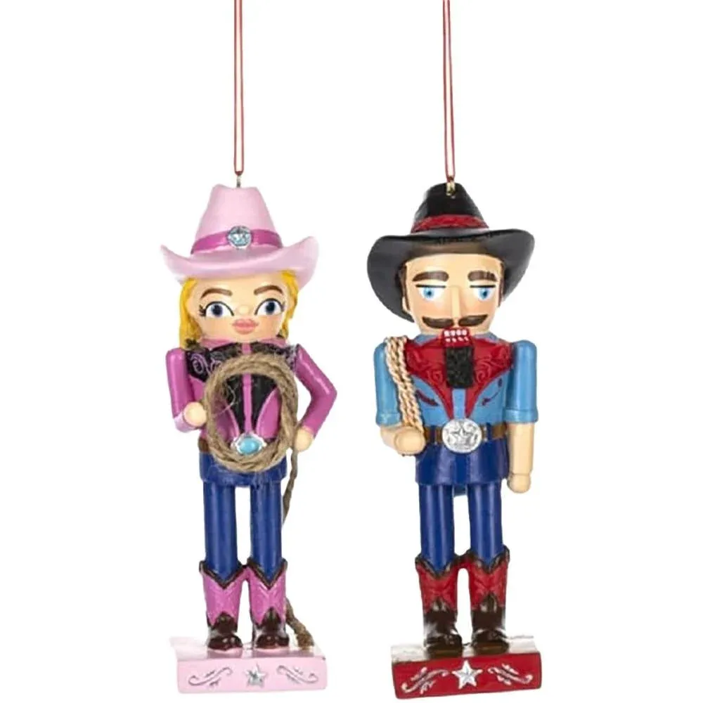 Ganz Western Nutcracker Ornaments
