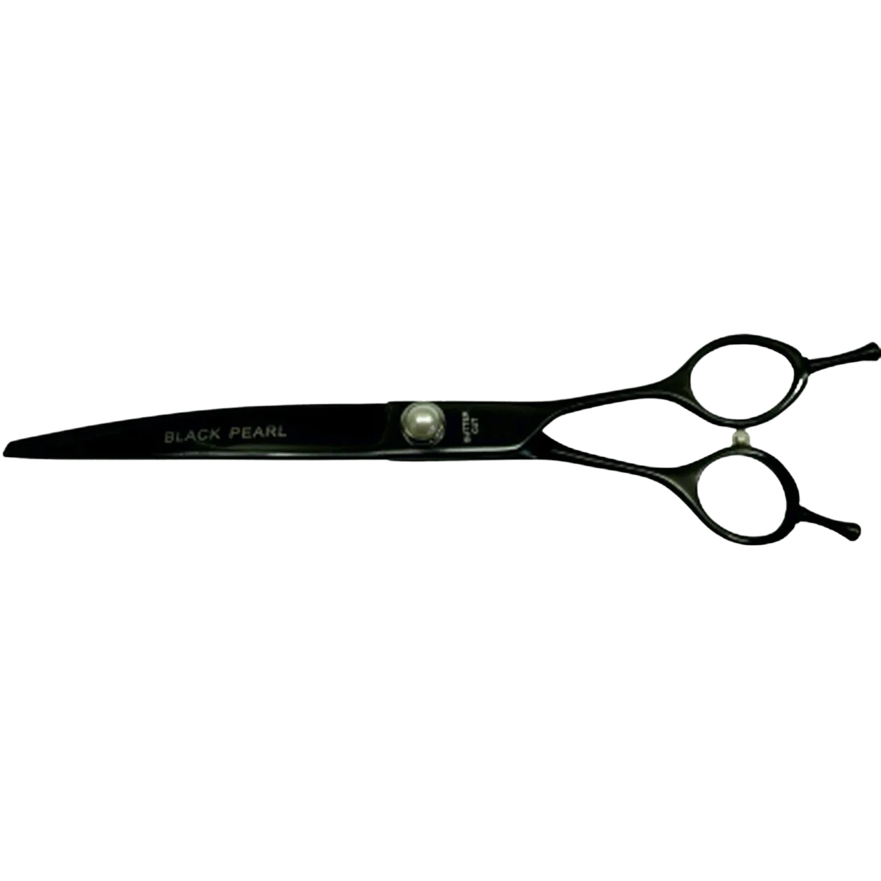 Geib Black Pearl Even Handled Curved Shear, 8 inch