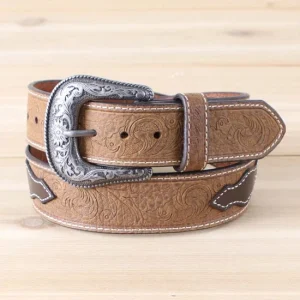 Gem Dandy Accessories Roper Aztec Overlay Belt