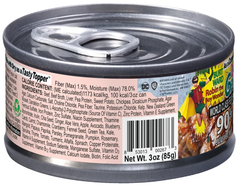 Gentle Giants Natural Non-GMO Beef Cat & Kitten Can Food - Image 2