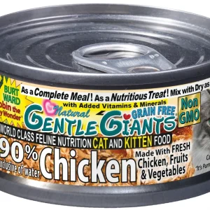 Gentle Giants Natural Non-GMO Chicken Cat & Kitten Can Food
