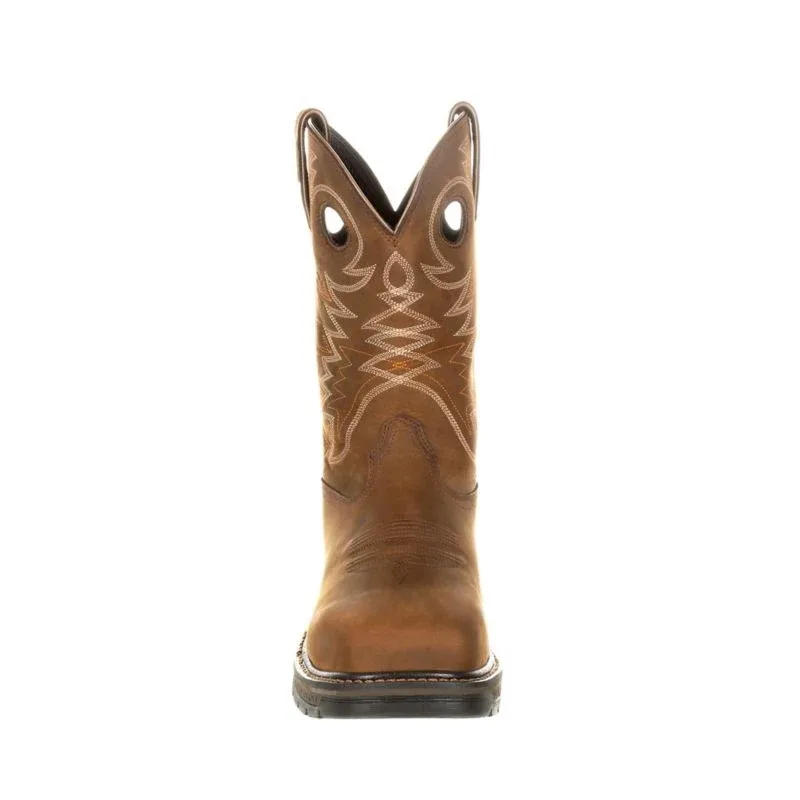 Georgia Boot Mens Alloy Sq Toe Boots - Image 2