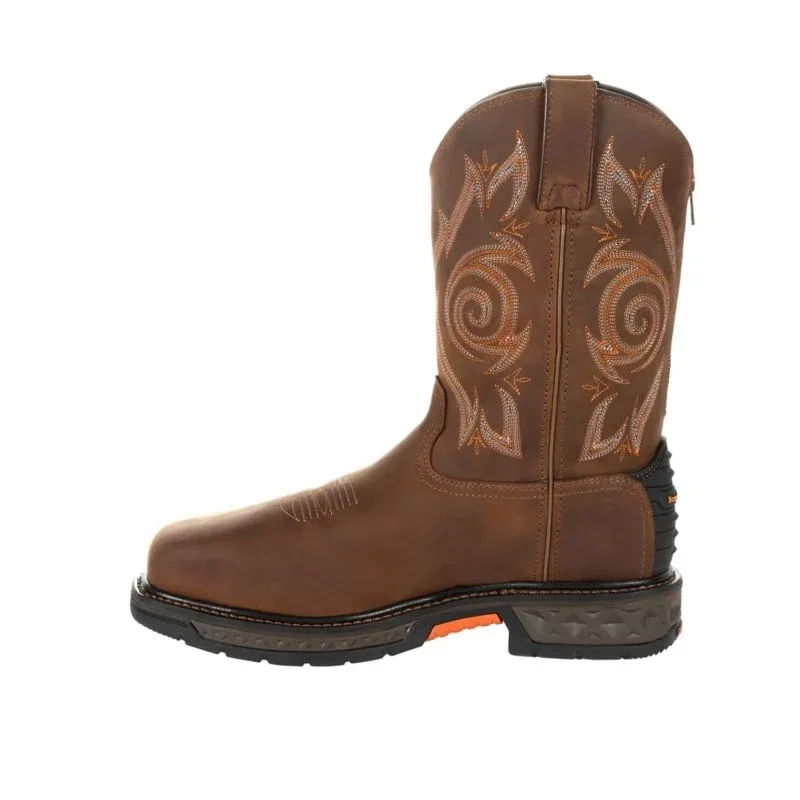 Georgia Boot Mens SqToe Steel Toe Boot - Image 2