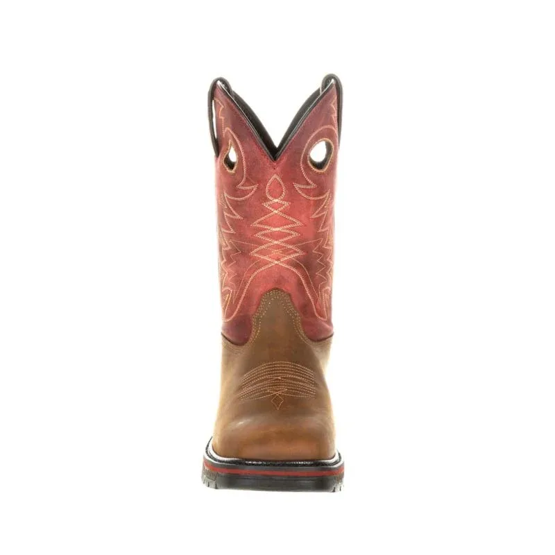 Georgia Boot Mens WP Square Toe Boots - Image 2