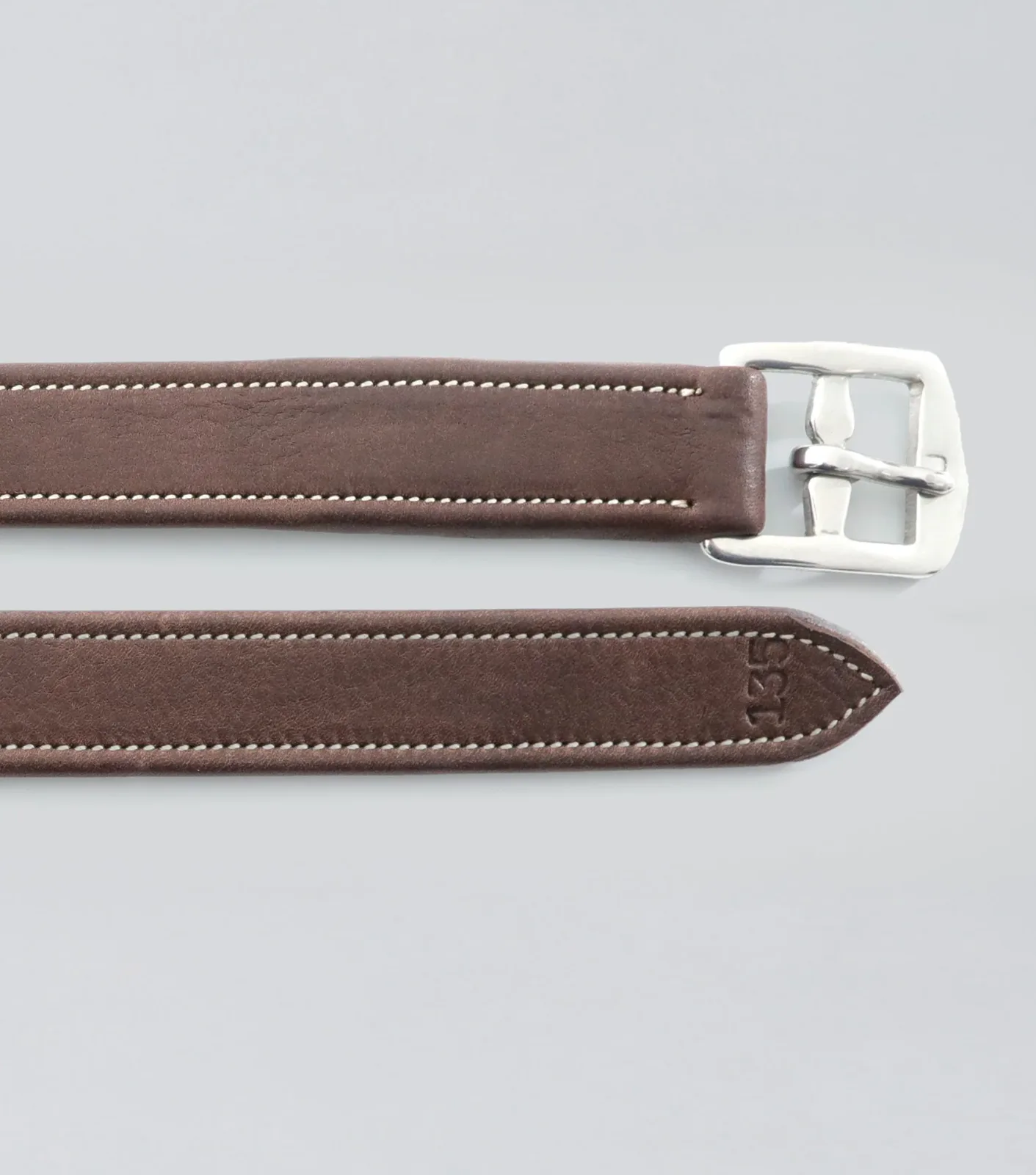 German Aniline Stirrup Leathers Brown