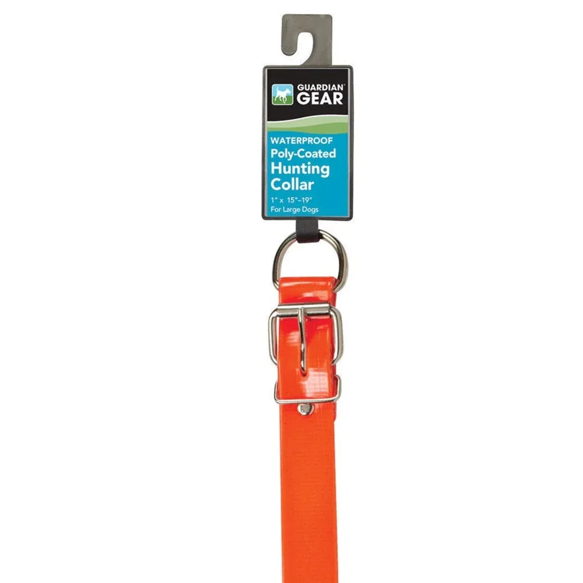 GG, 1 in Poly Coated Nylon Dog Collar, 15 in
