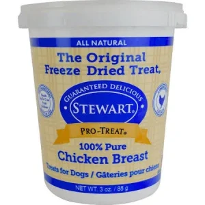 Gimborn Pro-Treat 100% Chicken Breast Freeze Dried Treats Dog 3OZ {L+1} 731088