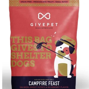 GivePet Crunchy Dog Treats Campfire Feast 11 Oz.