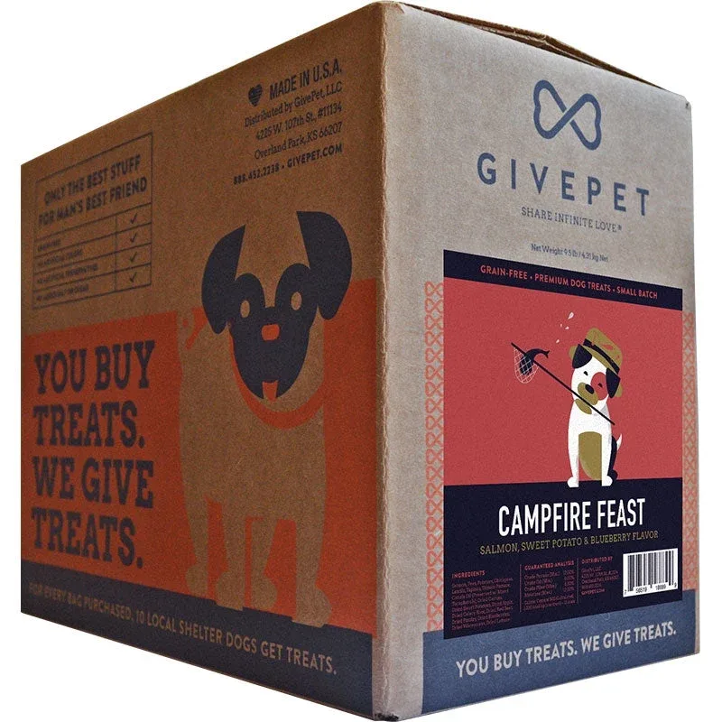 Givepet Dog Campfire Feast, 9.5 lb Bulk