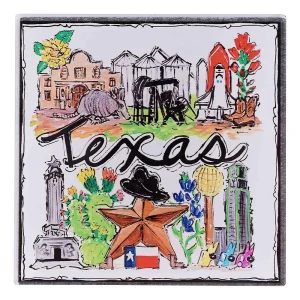 Glory Haus State Of Texas Icon Magnet