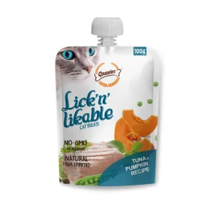 Gnawlers Tuna & Pumpkin Lick n Likable Cat Treats