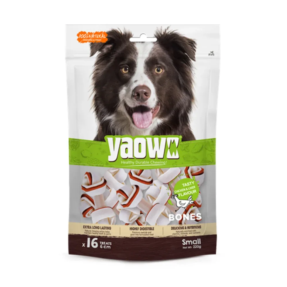 Gnawlers Yaowo Knotted Dog Treats (2.5 inch) - Image 2