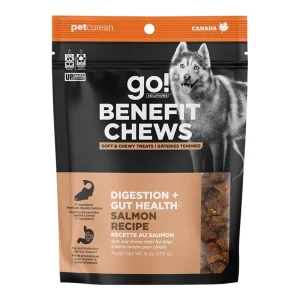 Go! Dog Benefit Dog Chews Digestion & Gut Health Salmon 6 oz